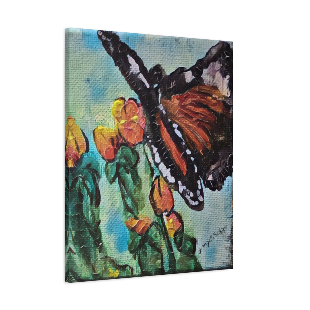 Canvas Print - Monarch Queen Butterfly
