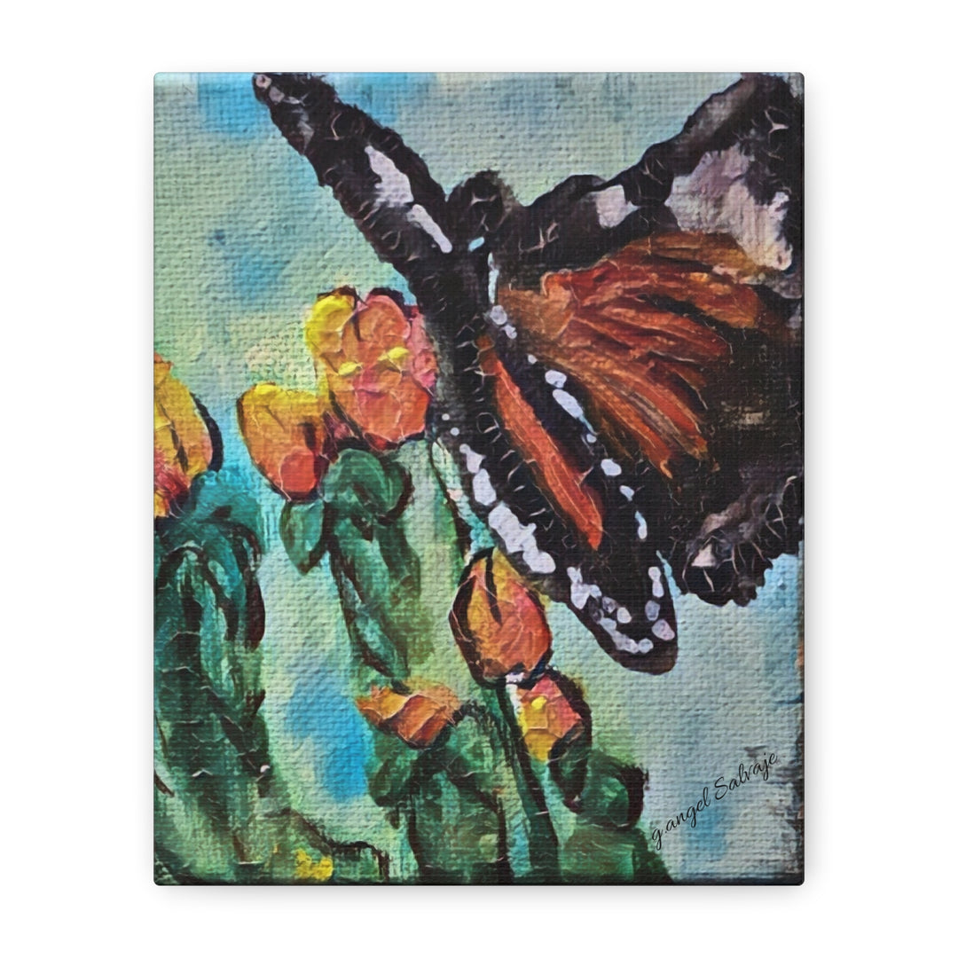 Canvas Print - Monarch Queen Butterfly
