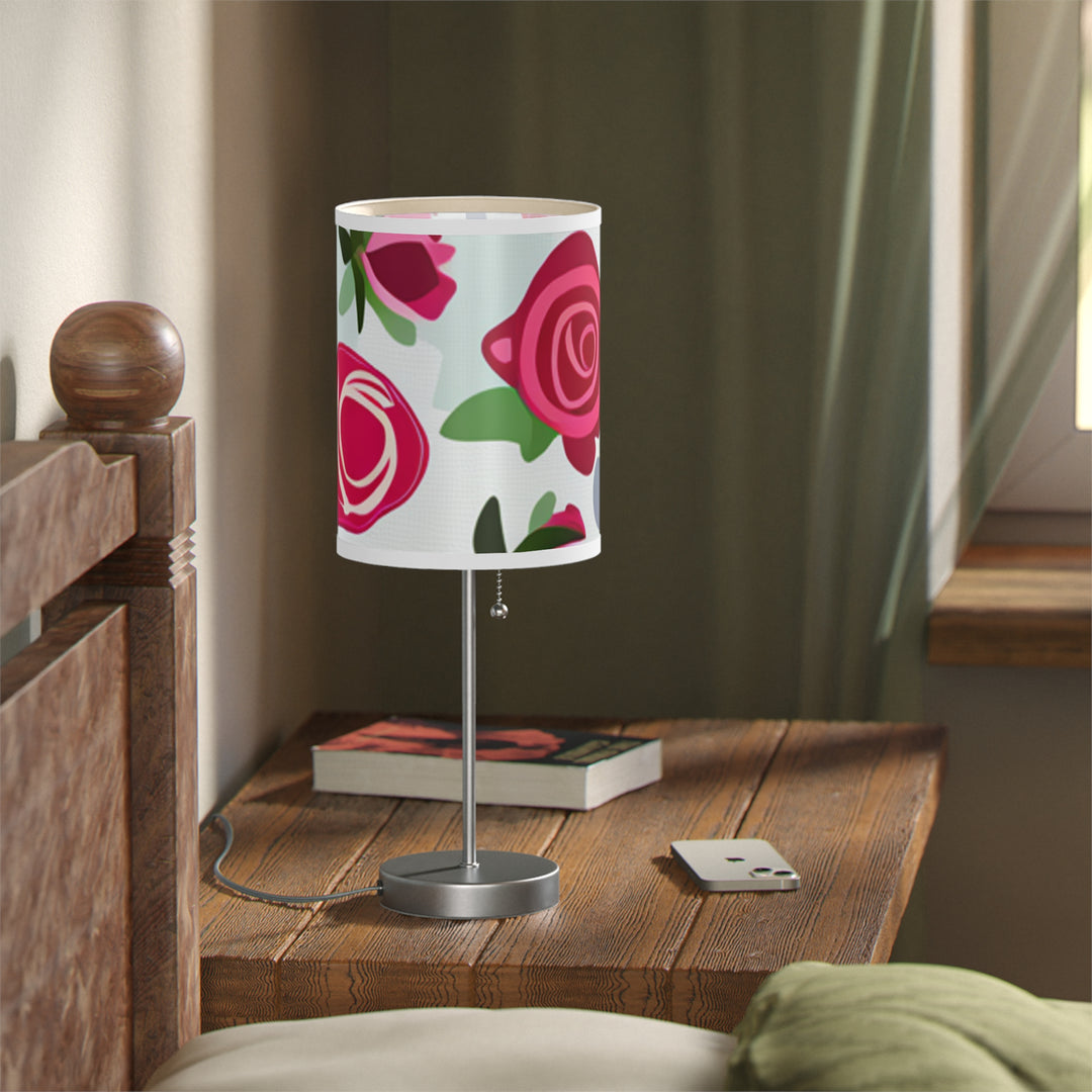 Rose Garden Promises, Lamp on a Stand, US|CA plug
