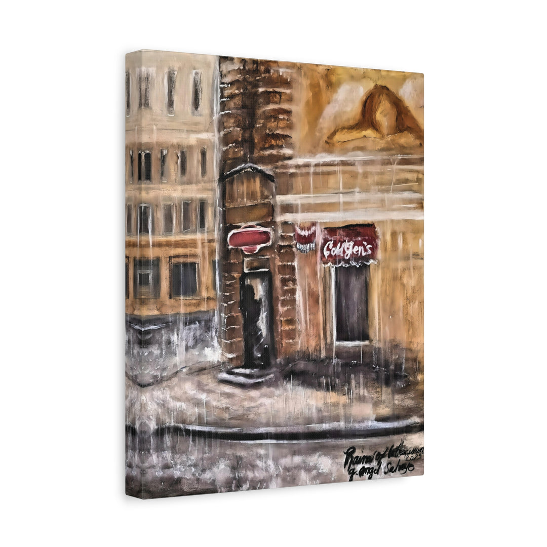 Realist Tones Canvas Print - Tears of Intercession-Urban Rainscape Design