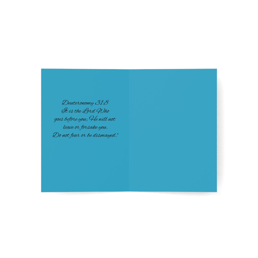 Greeting Cards Uplifting 'Courageous Beyond Understanding' Painting