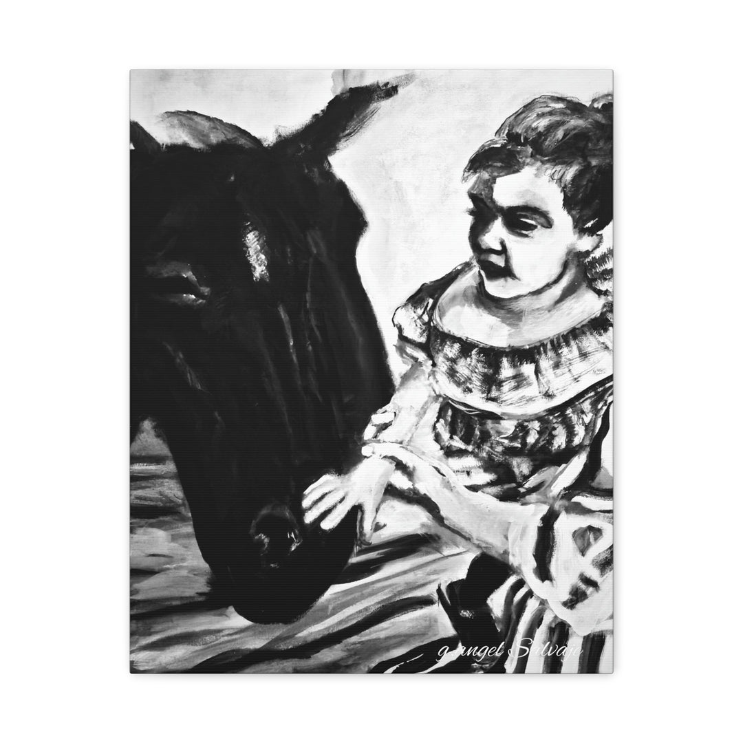 New Best Friend Canvas Art - Elegant Home Decor