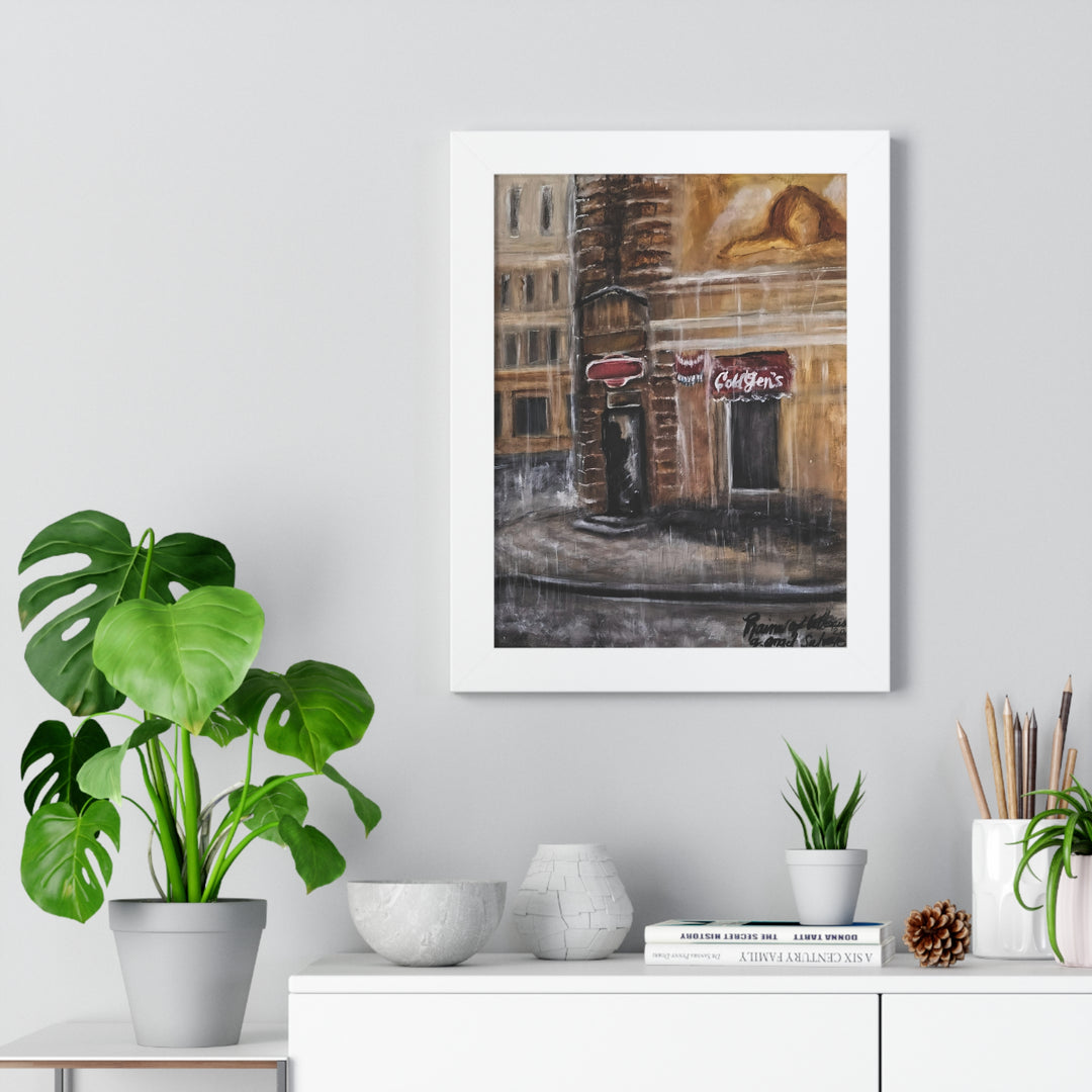 Vertical Poster 'Rains of Intercession' by g angel Salvaje