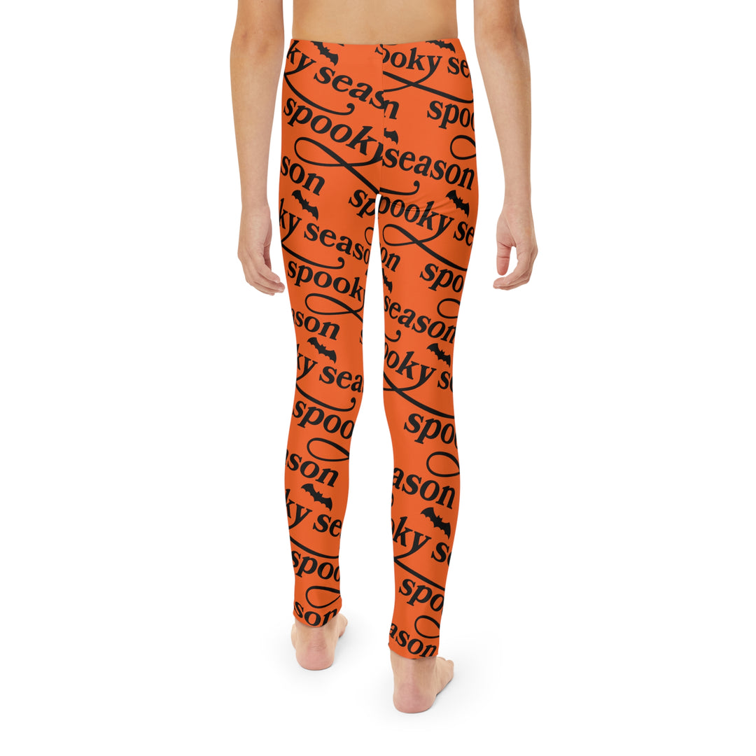 Spooky Season Halloween Youth Full-Length Leggings (AOP)