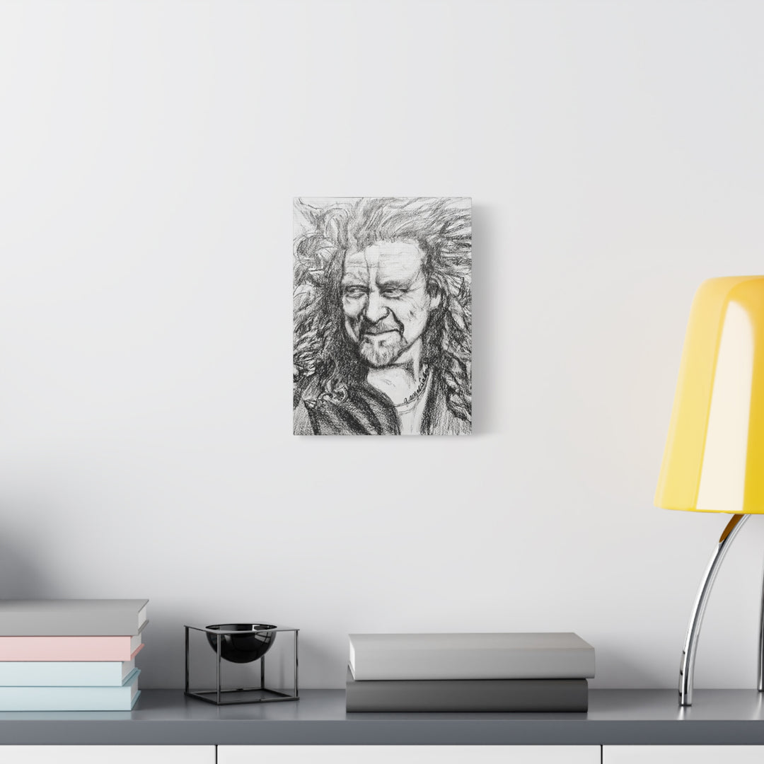 Canvas Print - Robert Plant Rock and Roll Portrait