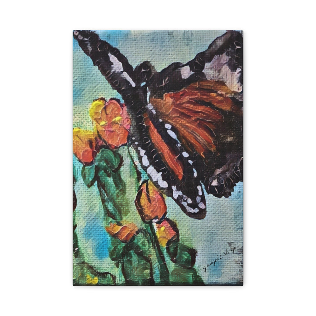 Canvas Print - Monarch Queen Butterfly