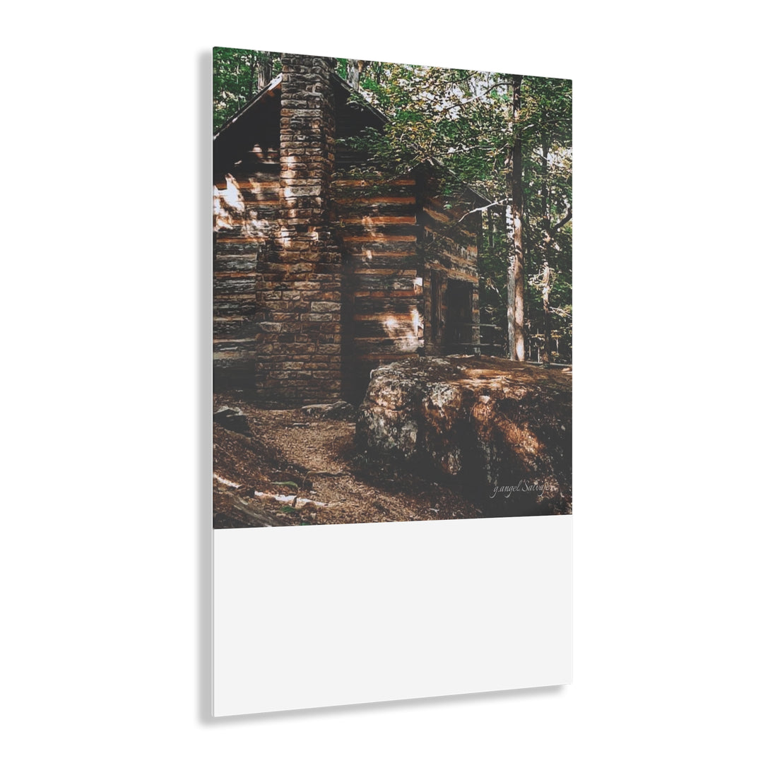 Just a Cabin in the Corner of Gloryland Acrylic Prints