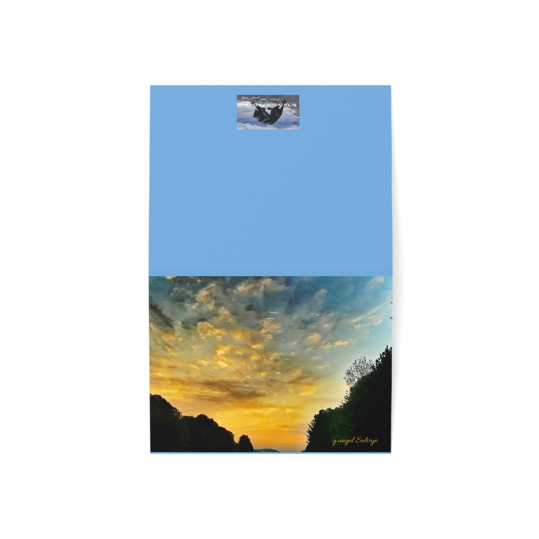 Encouragement Psalms 121 SunriseGreeting Cards Set - 1, 10, 30, 50 Pack - Perfect for Any Occasion