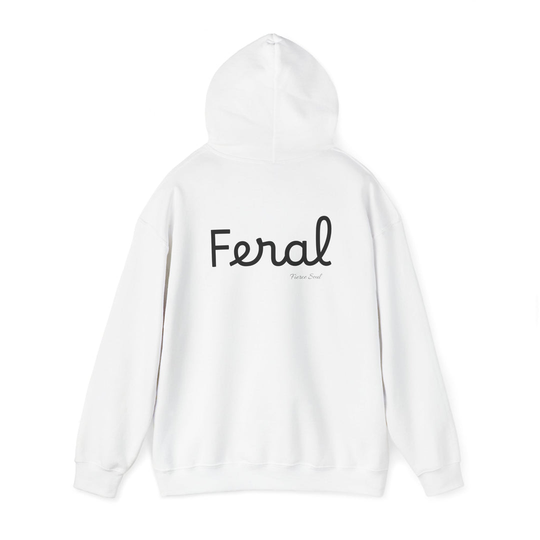 Hooded Sweatshirt - Feral Cat Drama Free Design