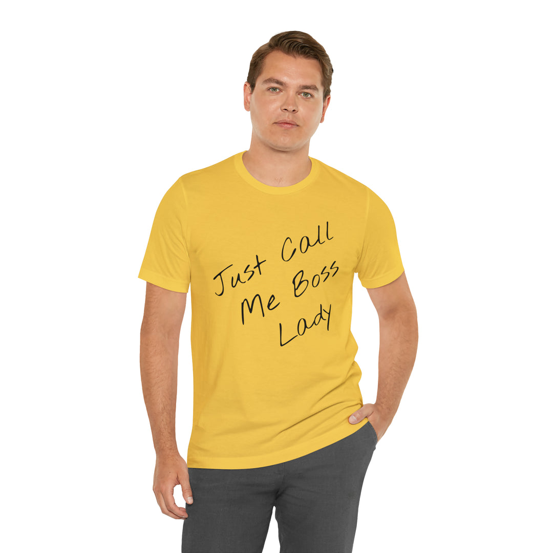 D'Boss Lady Unisex Jersey Short Sleeve Tee