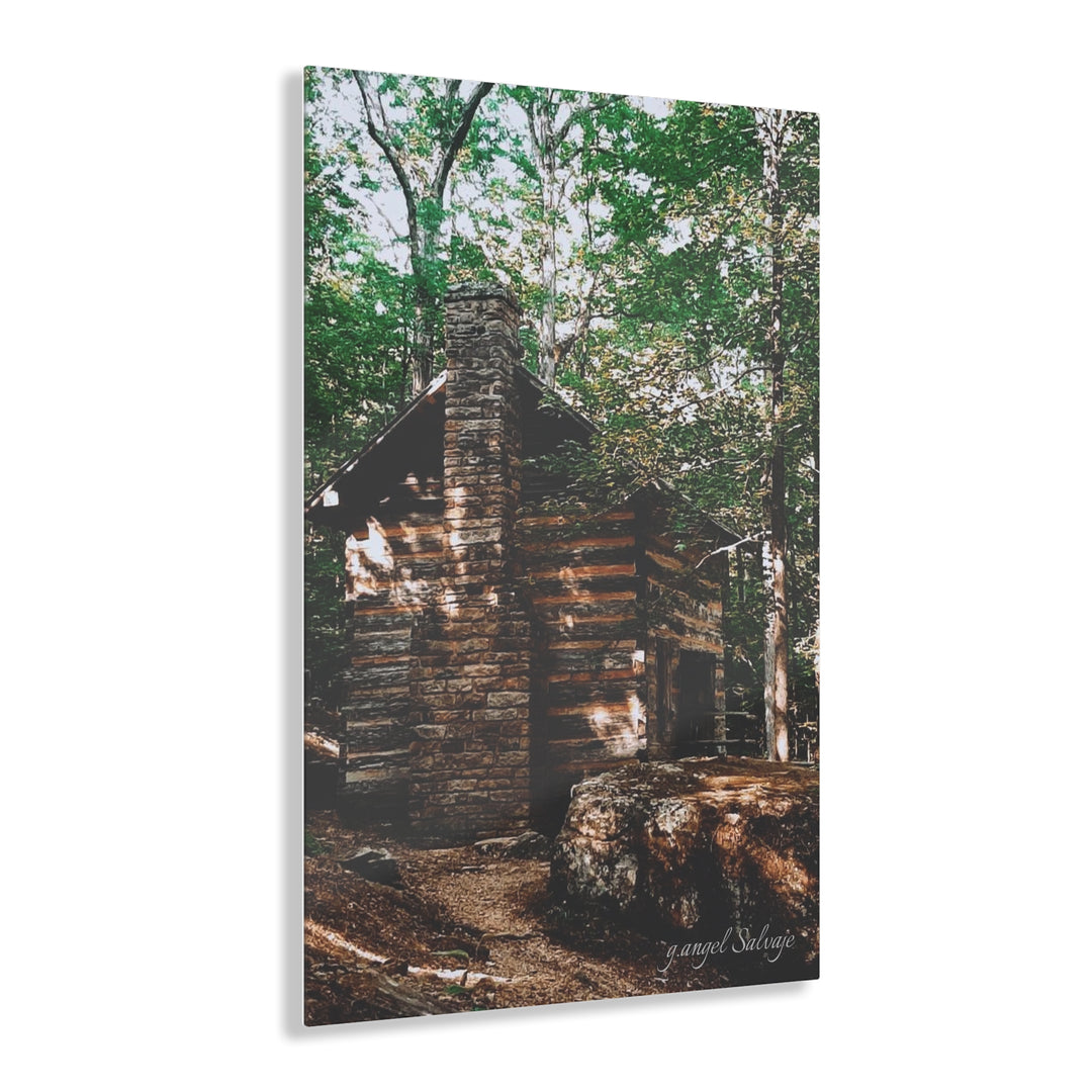 Just a Cabin in the Corner of Gloryland Acrylic Prints