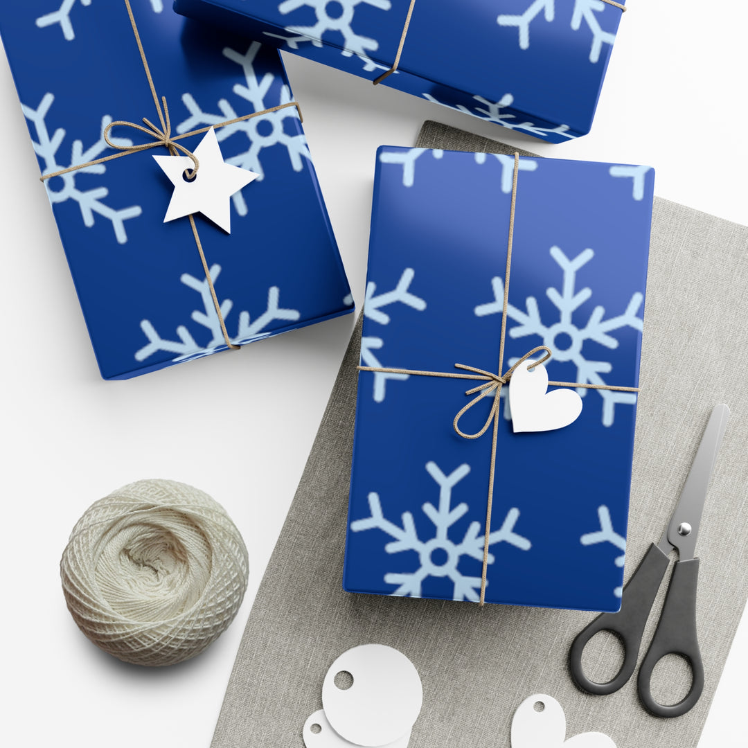 Snow Flake  Gift Wrap Papers