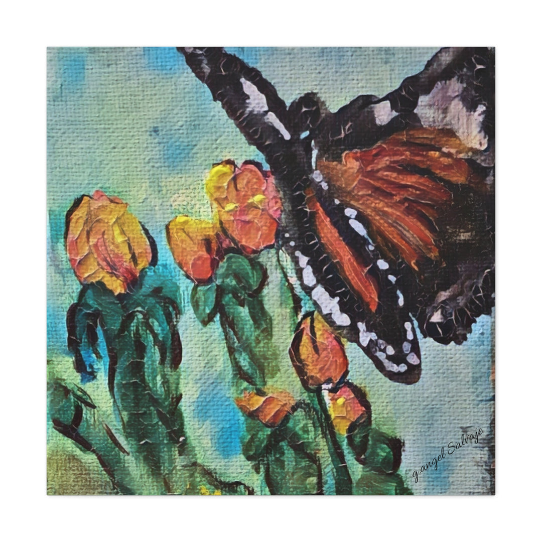Canvas Print - Monarch Queen Butterfly