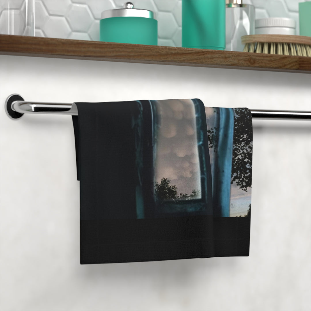 Walk into the Sky Face Towel