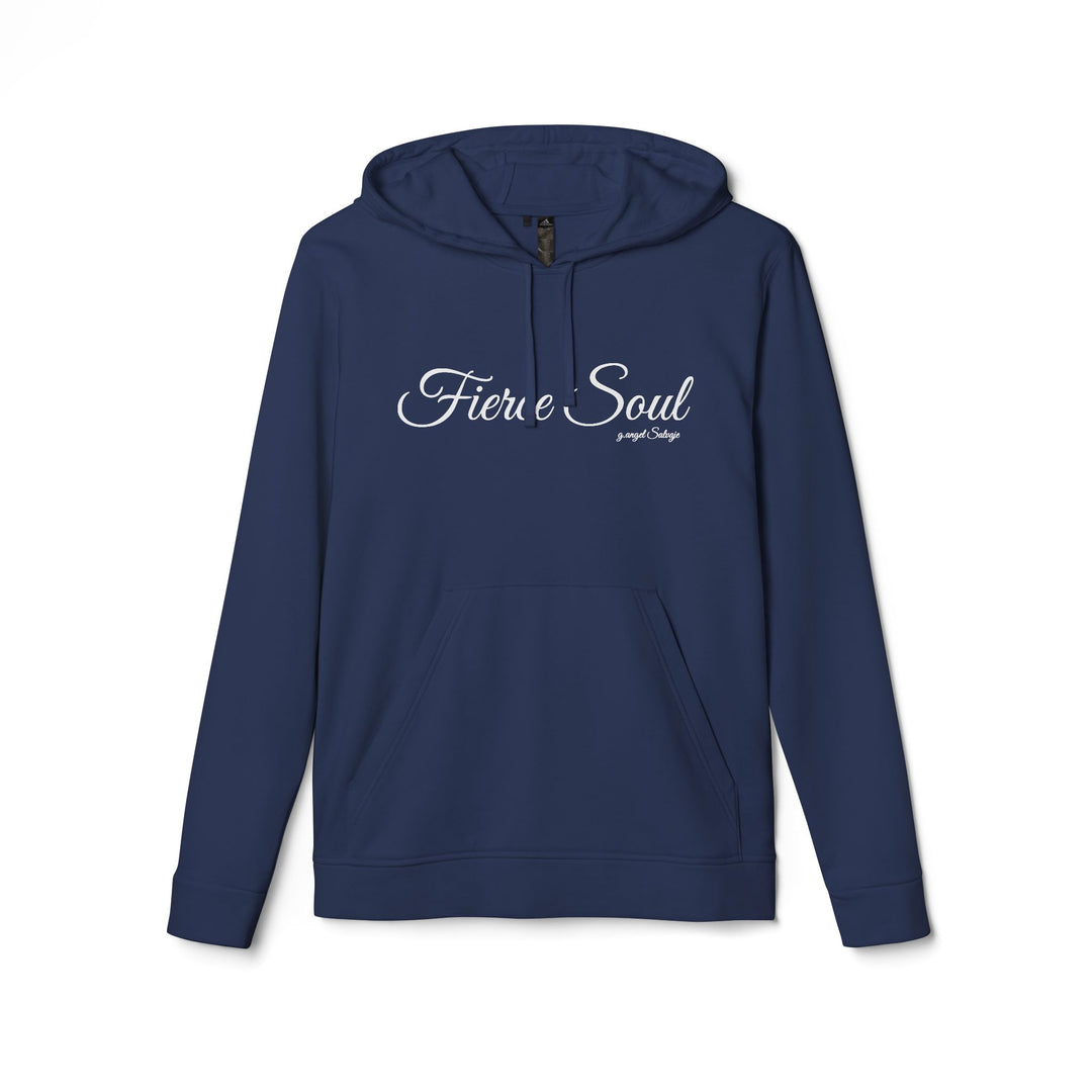 Fleece Hoodie - Fierce Soul Winged Stars and Stripes Skull
