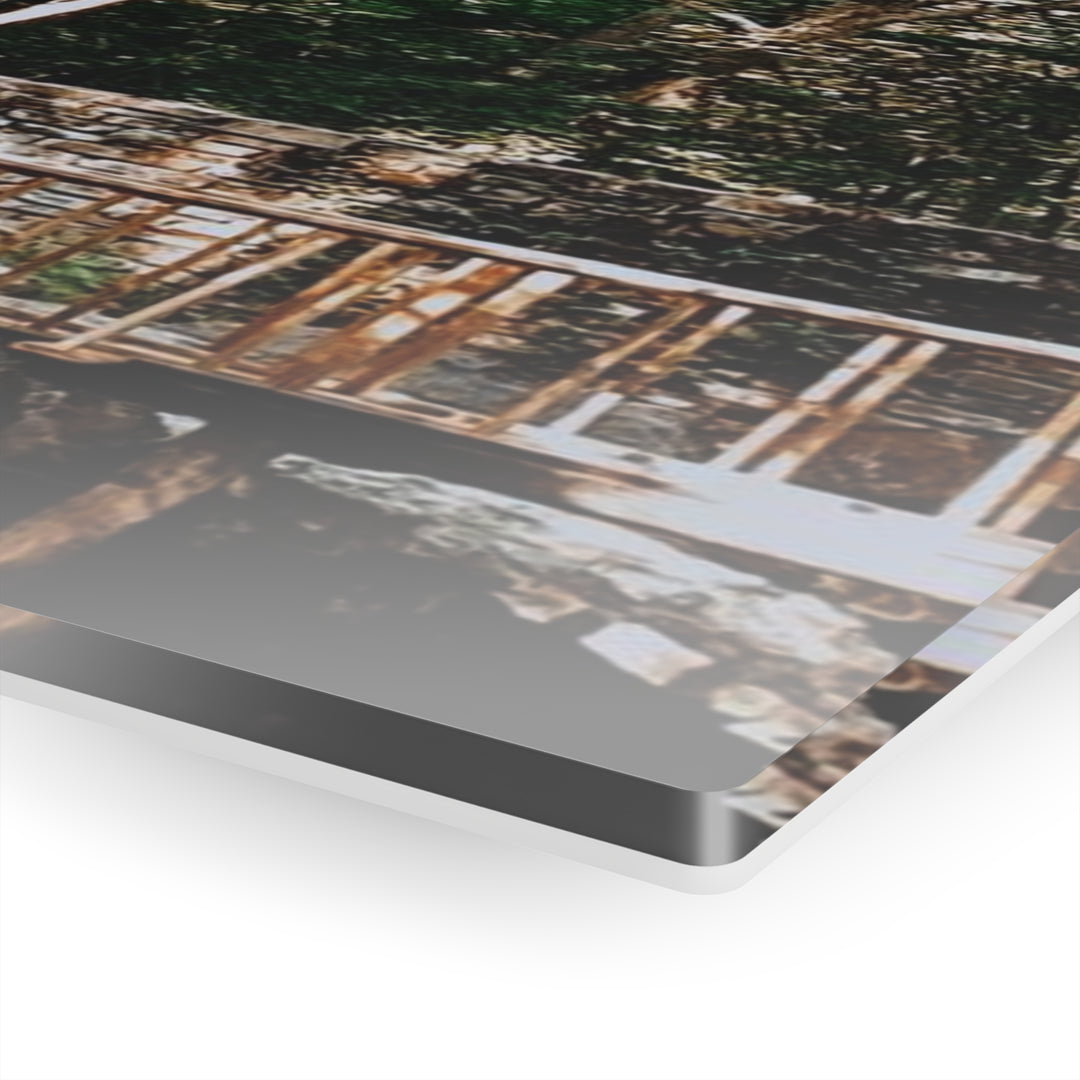 Just a Cabin in the Corner of Gloryland Acrylic Prints