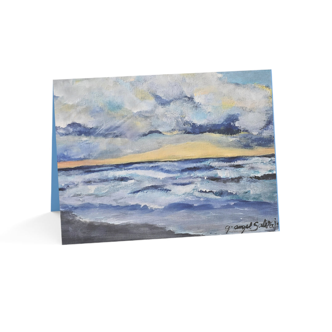 Greeting Cards - After the Rain, Sunshine by g angel Salvaje (1, 10, 30, and 50pcs)