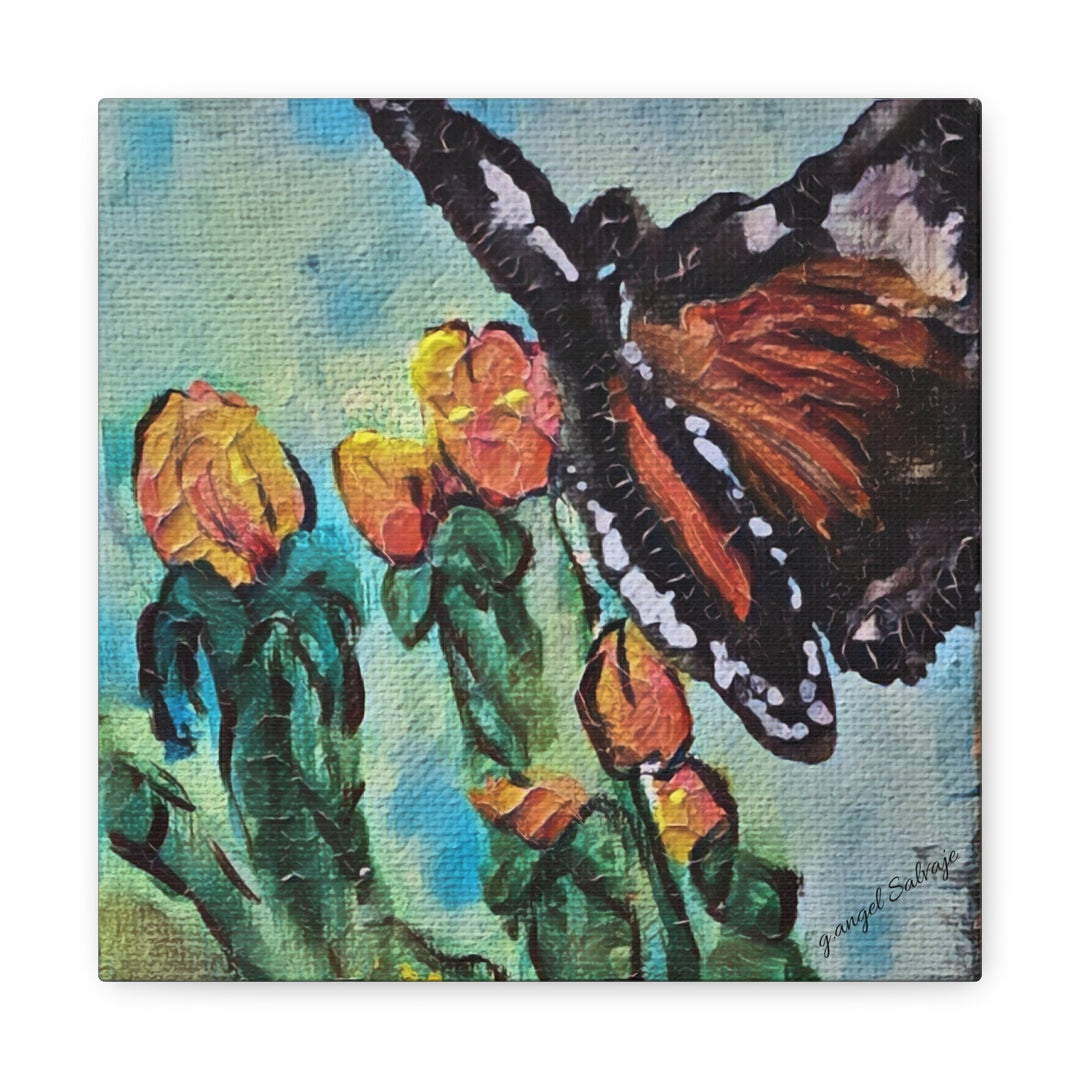Canvas Print - Monarch Queen Butterfly