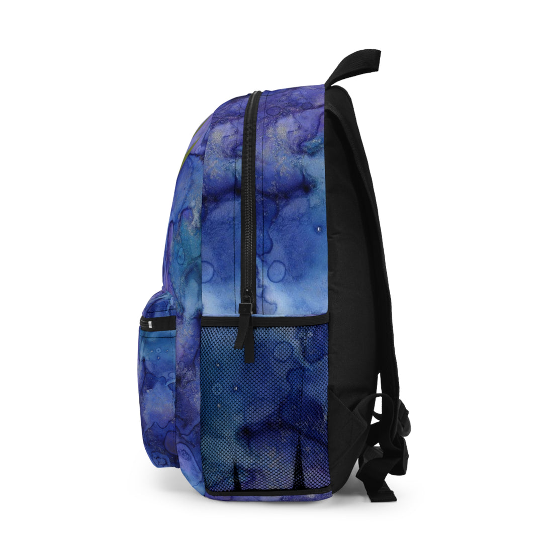Stealth Mode Secret Agent Cat Marbled Purple Haze Backpack