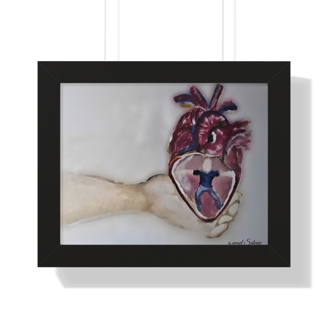 Abiding Within Framed Horizontal Poster