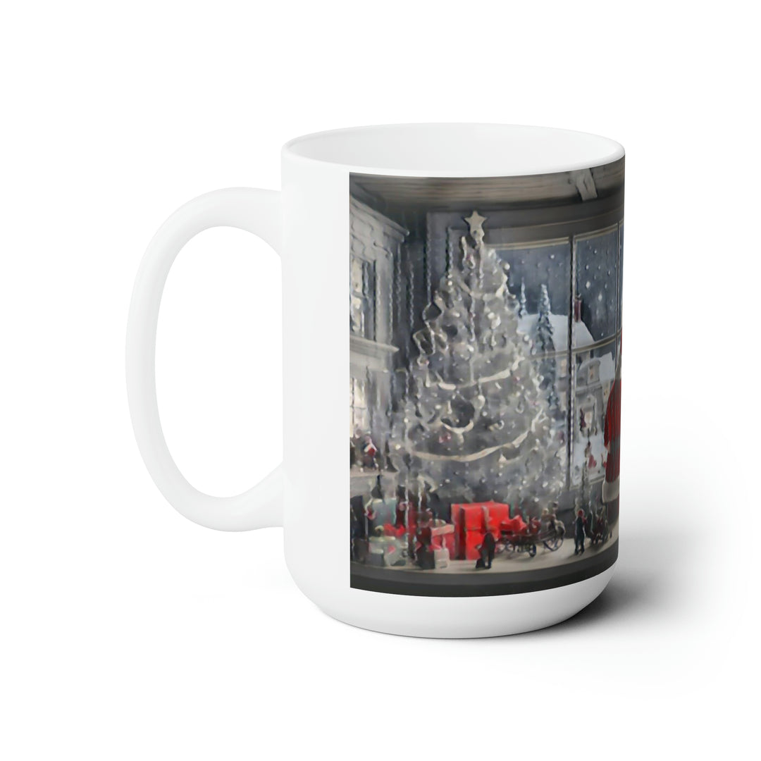 Santa knows Ceramic Mug 15oz