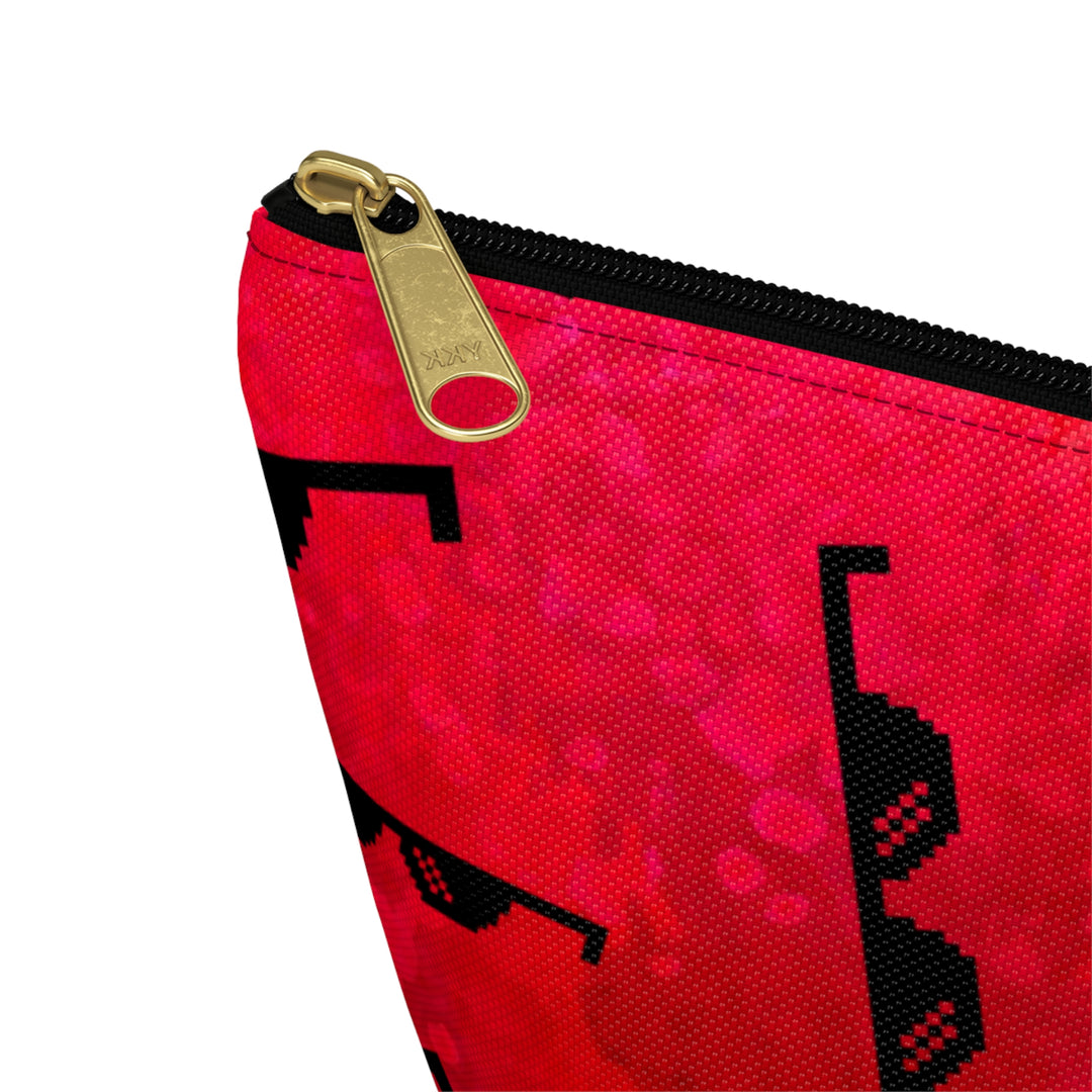 Affirmations and Sunglasses Accessory Pouch w T-bottom