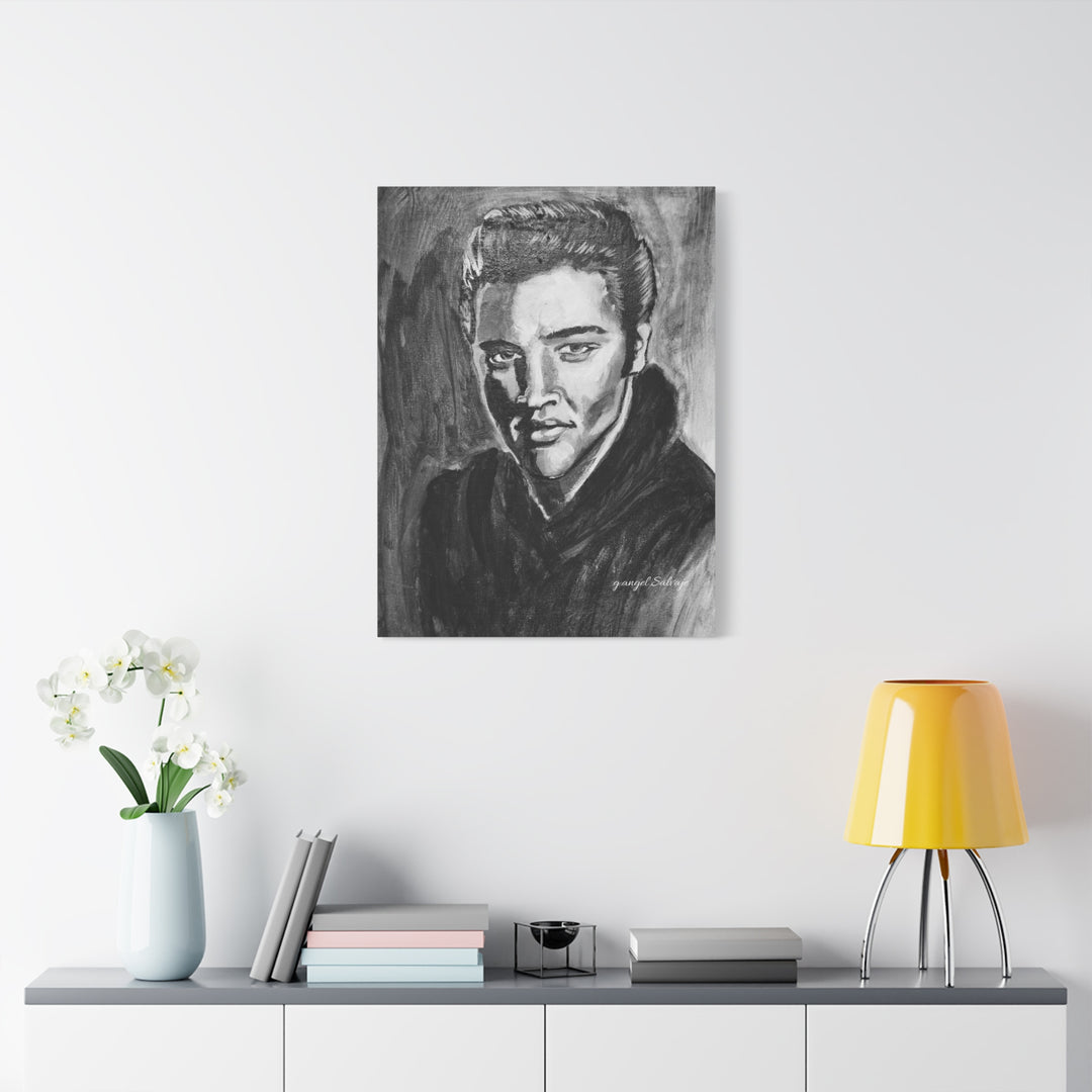 Elvis Canvas Print, from the Rock and Roll Series
