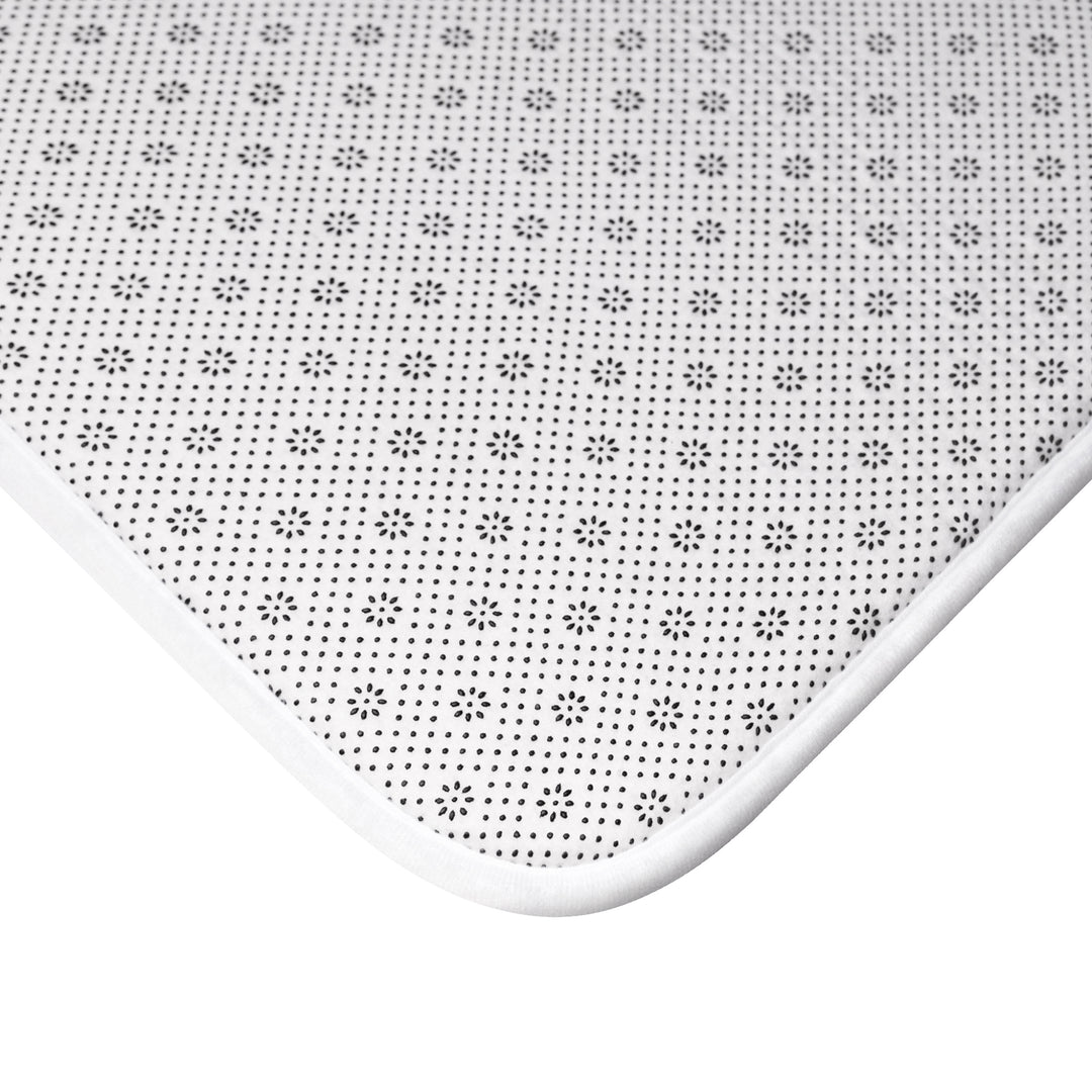 A Little Sketchy light umber Bath Mat