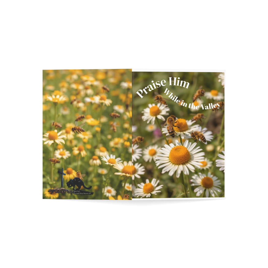 Greeting Cards Set - Faith Filled Quotes, Thanksgiving Card - 1, 10, 30, and 50pcs