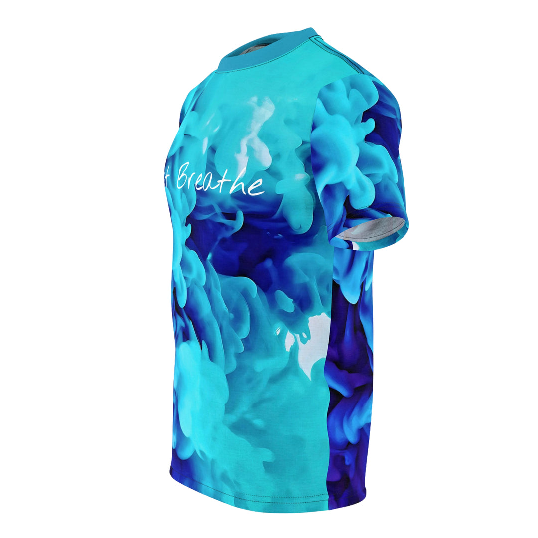 Just Breathe Unisex Cut & Sew Tee (AOP)