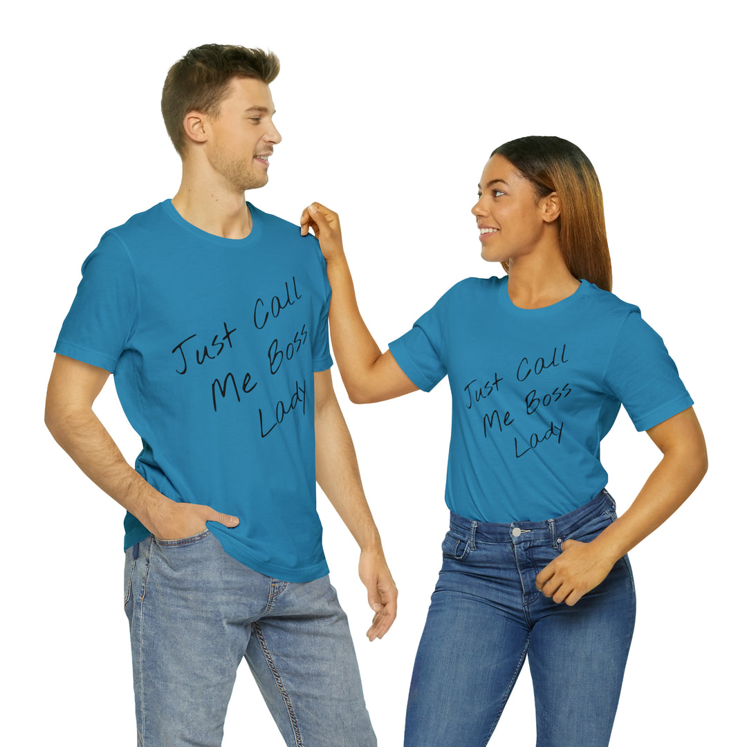 D'Boss Lady Unisex Jersey Short Sleeve Tee