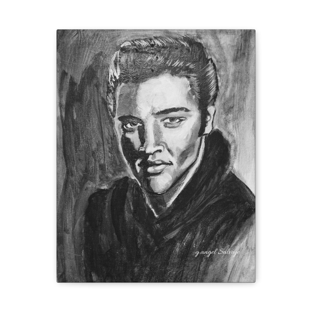 Elvis Canvas Print, from the Rock and Roll Series