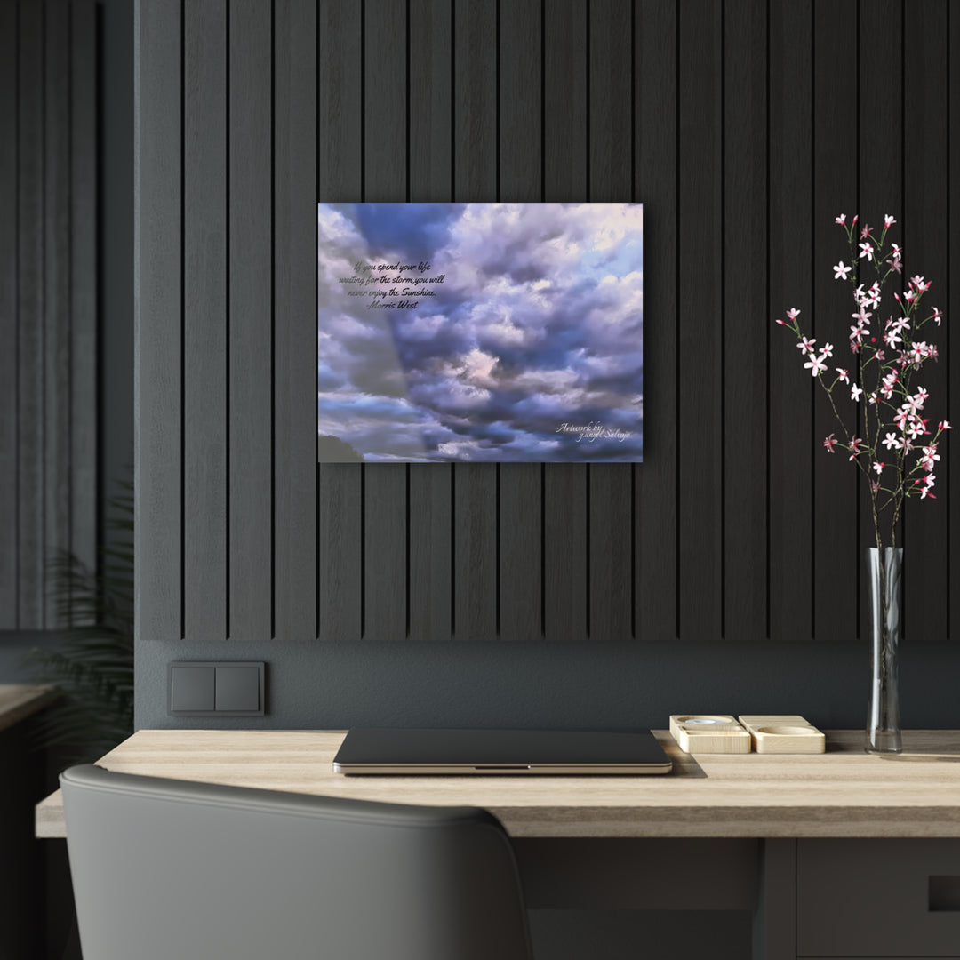 Dont Miss the Sunshine, Morris West Quote Acrylic Prints