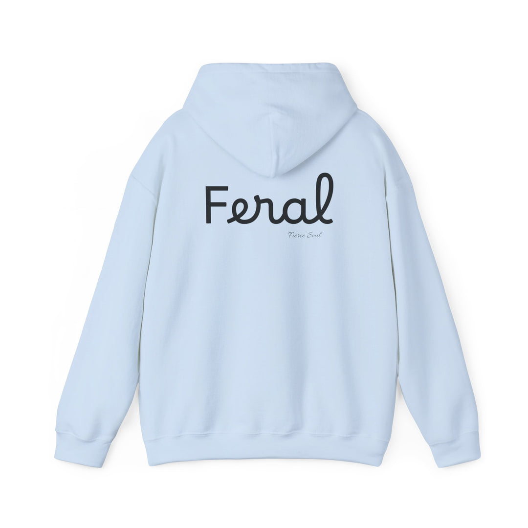 Hooded Sweatshirt - Feral Cat Drama Free Design