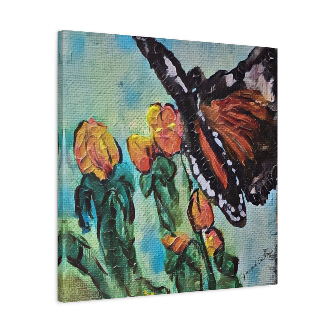 Canvas Print - Monarch Queen Butterfly