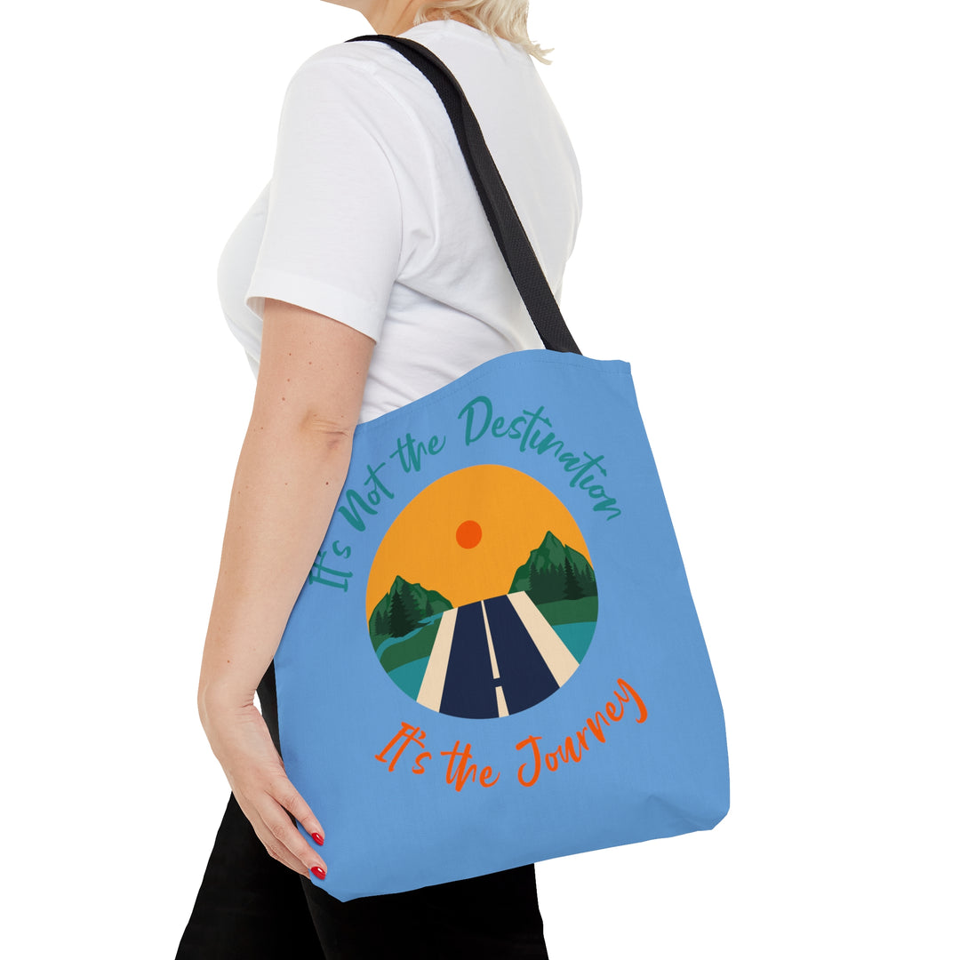 It's The Journey Tote Bag (AOP)