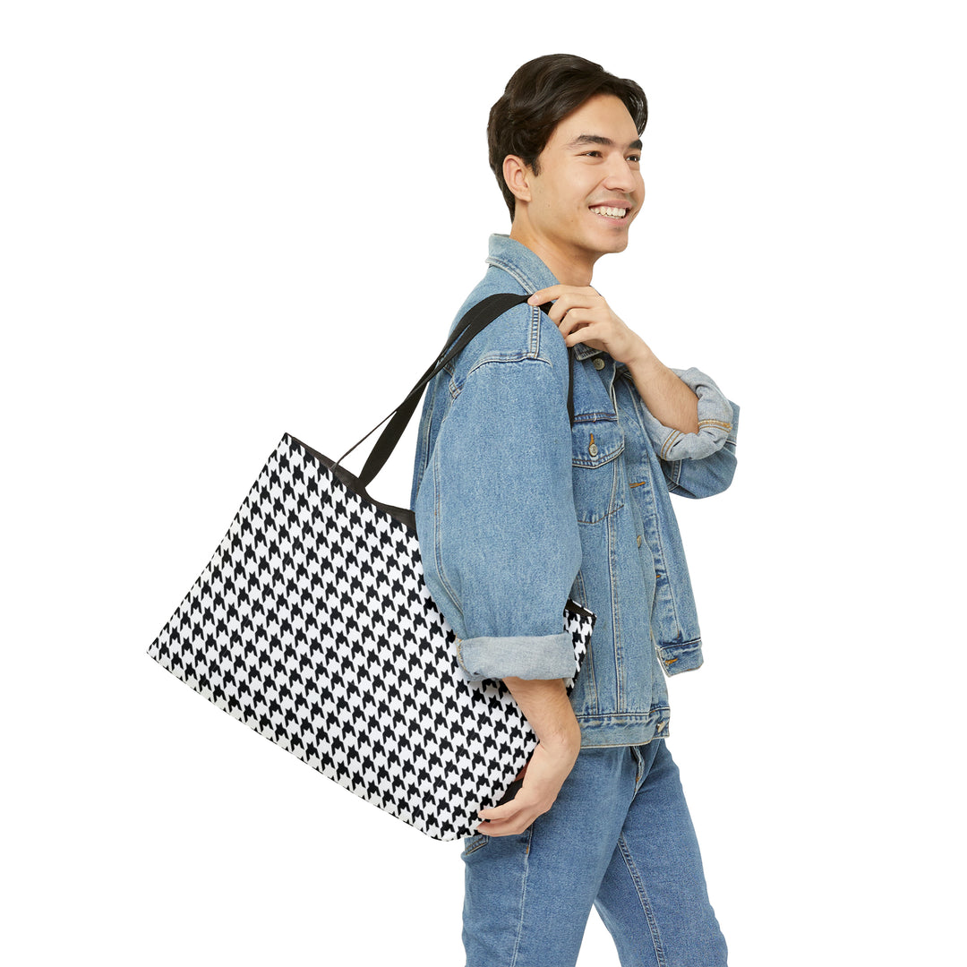 Hound's tooth Weekender Tote Bag