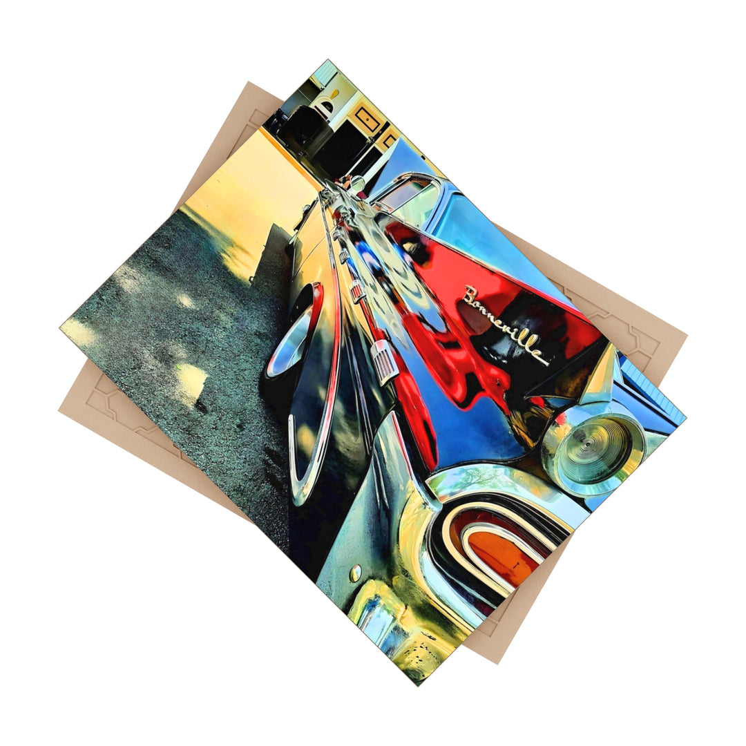 1959 Bonneville QUARTER PANEL TAIL LIGHT Ceramic Photo Tile