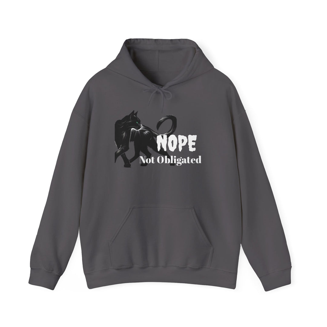 Hooded Sweatshirt - Feral Cat Drama Free Design