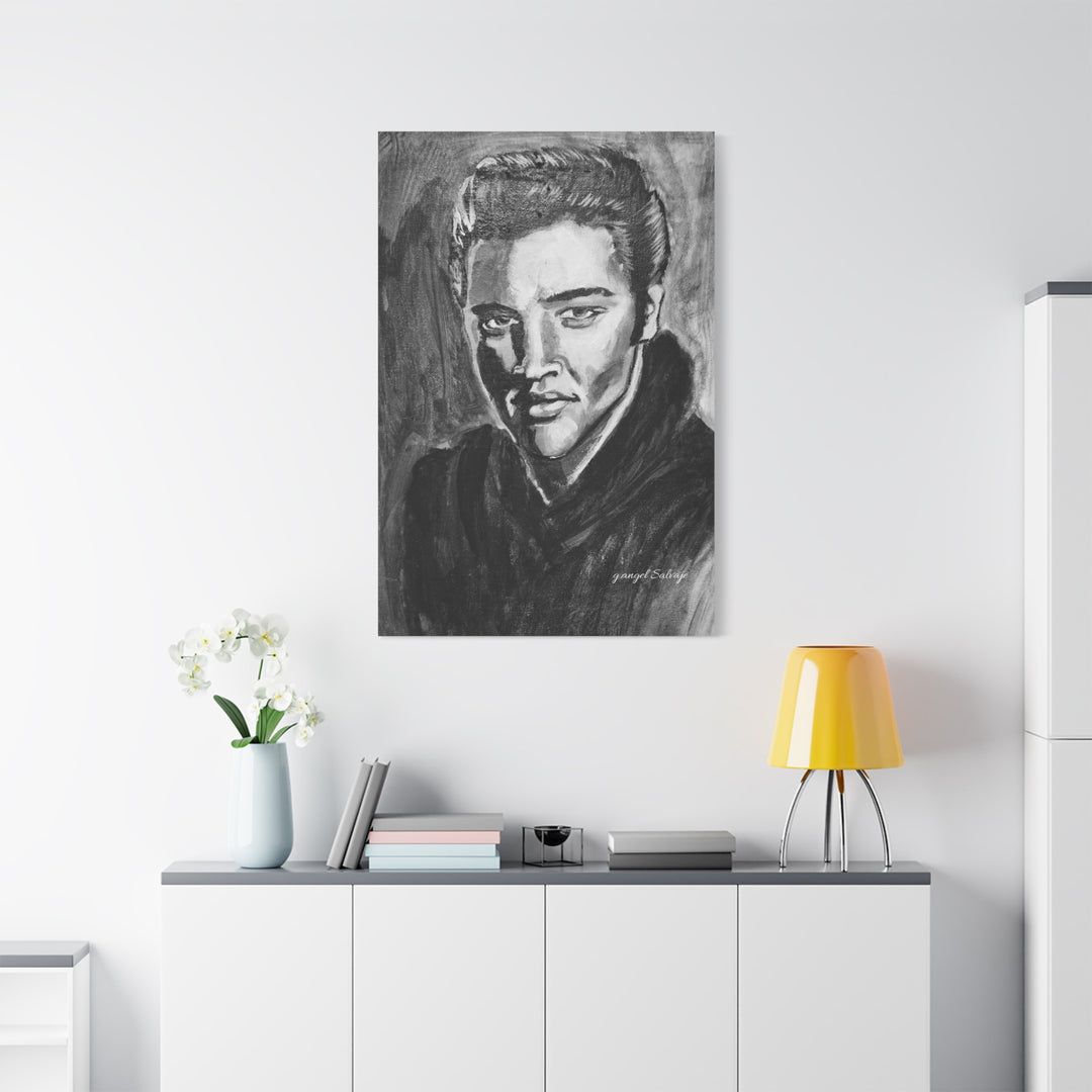 Elvis Canvas Print, from the Rock and Roll Series