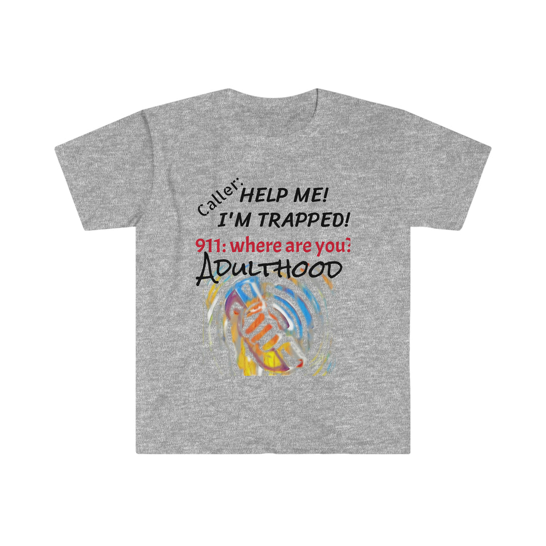 ADULTHOOD TRAP Unisex Softstyle T-Shirt
