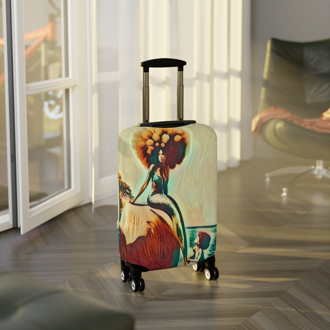 Mermaid Madonna Luggage Cover