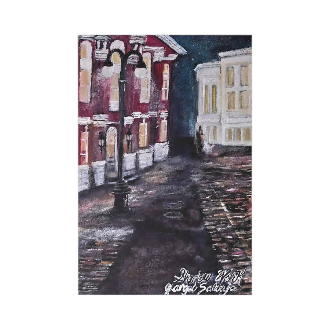 Postcard Set - Shadow Work, an Original Painting by g angel Salvaje Artworks