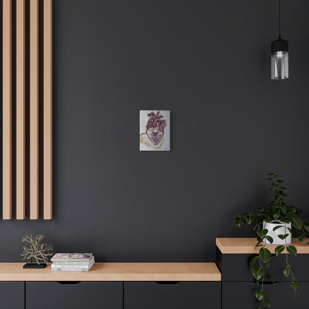 Canvas Print - Abiding Within:Extremely Whole Hearted Sleeves Painting by g angel Salvaje