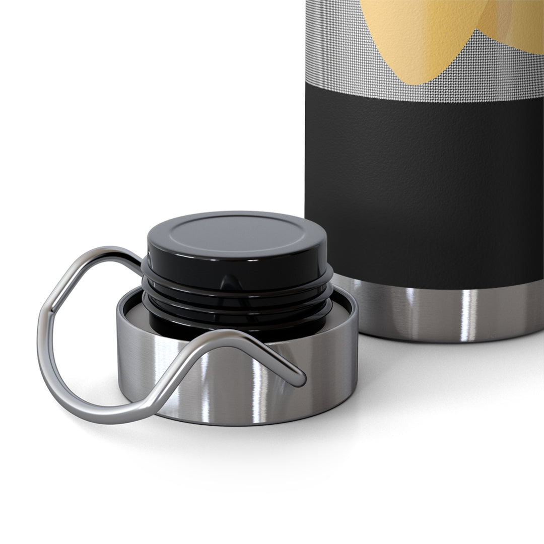 Limoncello Hounds Tooth Copper Vacuum Insulated Bottle, 22oz