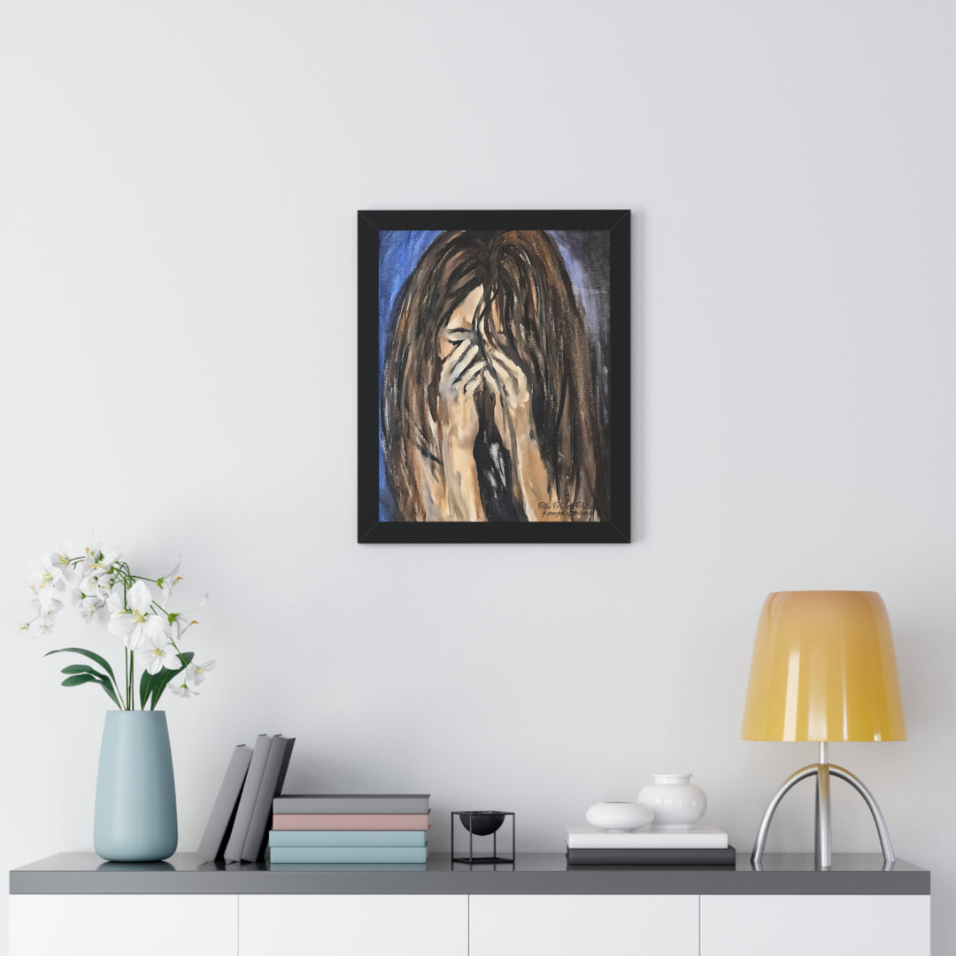 The Truth Teller Framed Vertical Poster