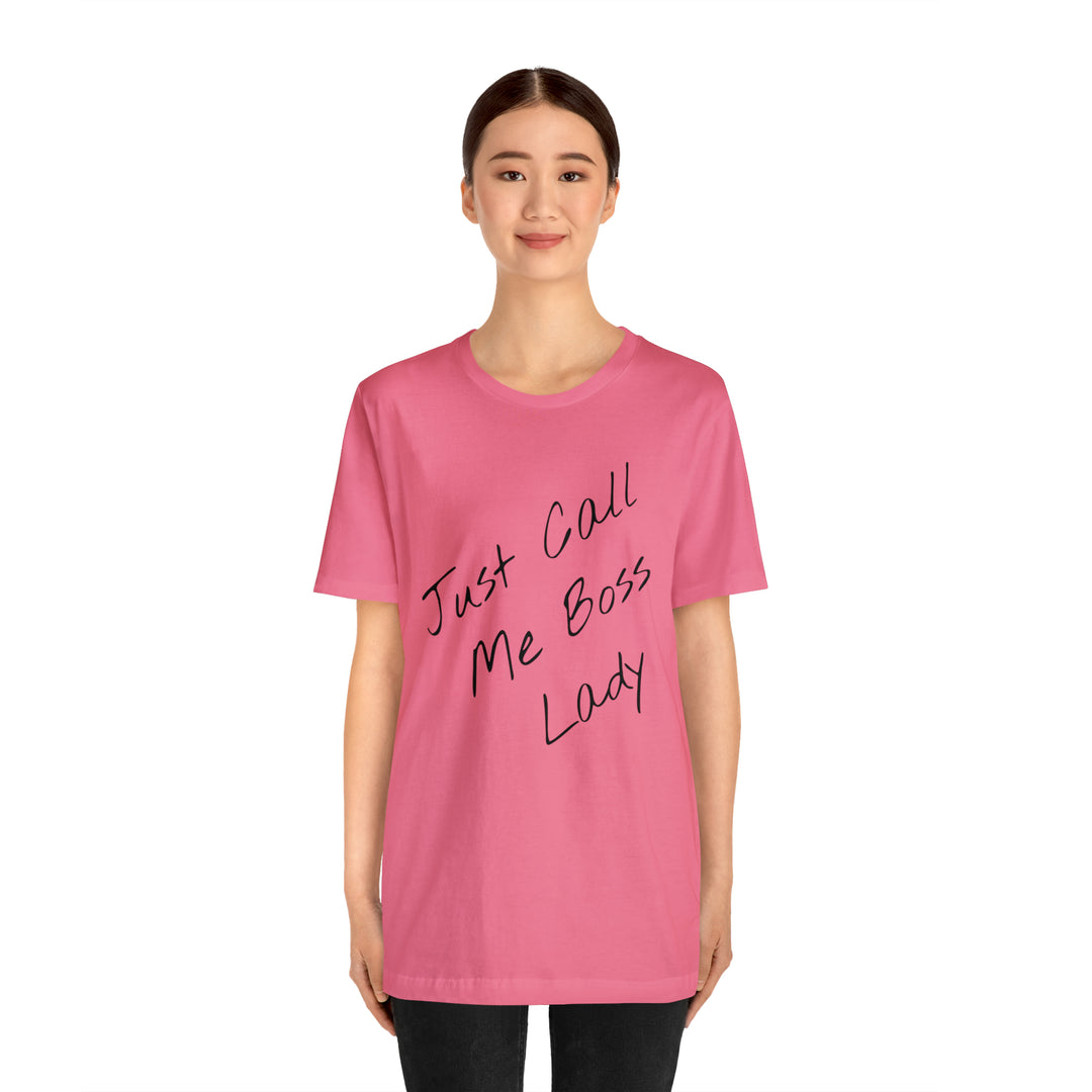 D'Boss Lady Unisex Jersey Short Sleeve Tee
