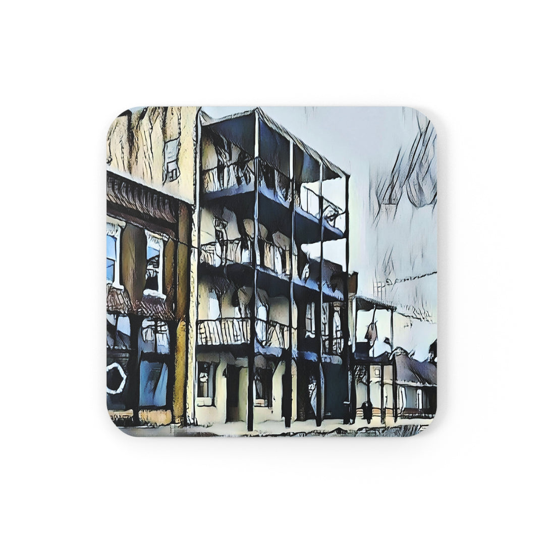 Tuscumbia Morning Drive Cork Back Coaster