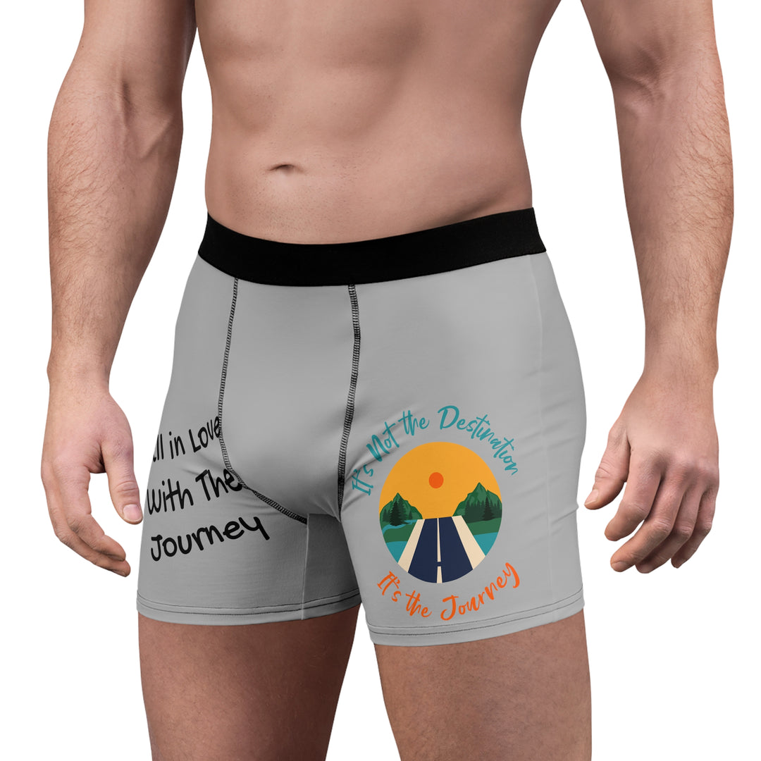 The Journey Men's Boxer Briefs (AOP)