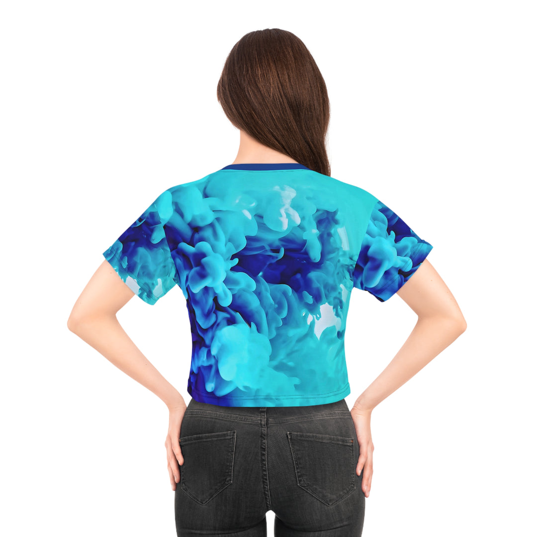 Just Breathe Crop Tee